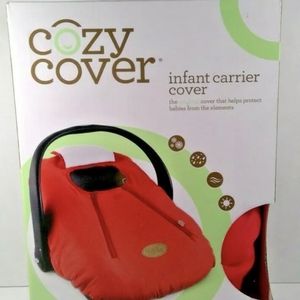 Cozy cover carseat in red